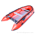 0,9 mm aufblasbarer Gummi -FreizeitpvC -Ruderboot